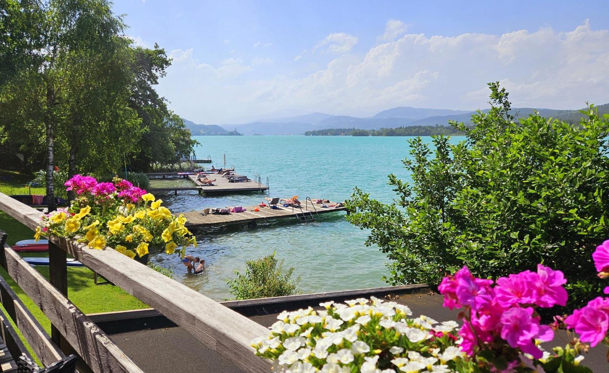 "Casa Antonio" 3 Gehminuten Strandbad Sekirn, Inkl Seezugang Esterno foto