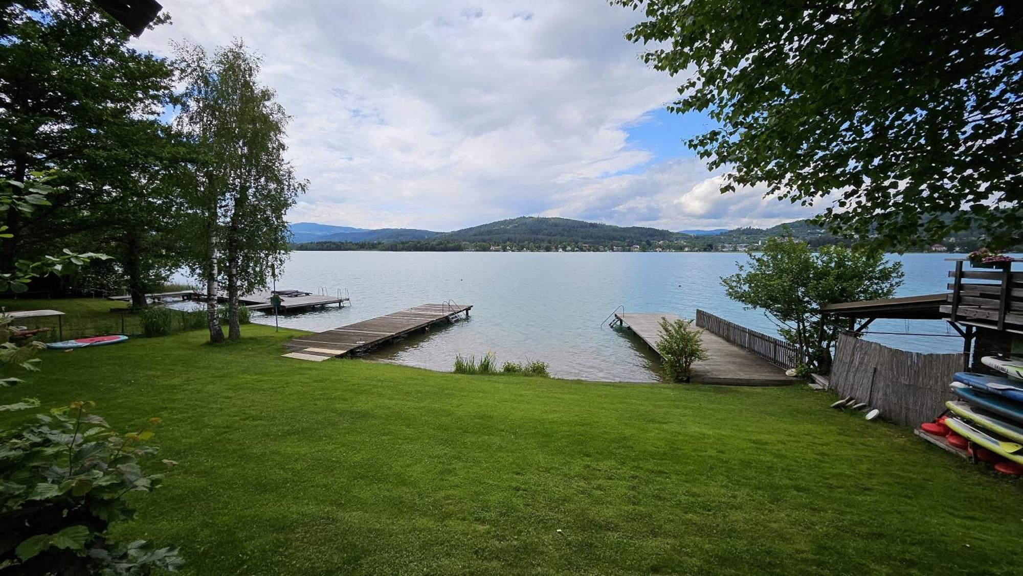 "Casa Antonio" 3 Gehminuten Strandbad Sekirn, Inkl Seezugang Esterno foto